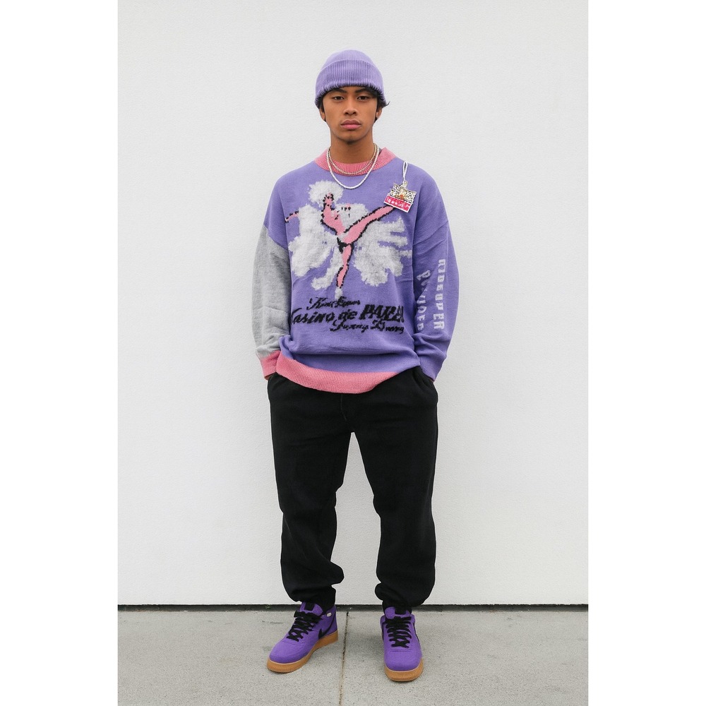 KidSuper Funny Business 2023 Sweater Mens size XL Streetwear NWT - Picture 2 of 16